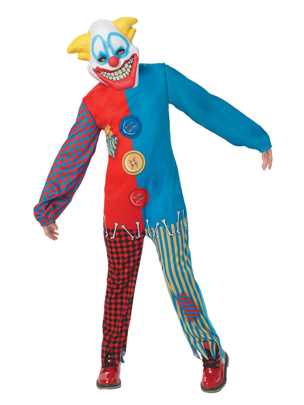 Scary Clown Kids Costume